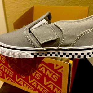 Toddler Asher Vans size 8